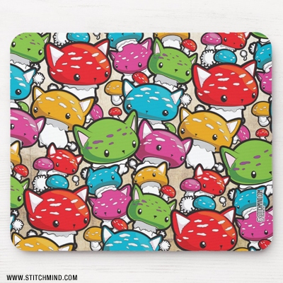 mousepad_mewshroomswarm1