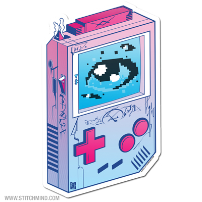 sticker_gamesoulpink